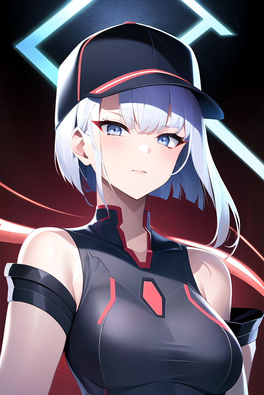 14143-615487590-lucy _(cyberpunk_),_1girl, baseball cap, upper body, _short hair, solo_cyberpunk edgerunners,__.png